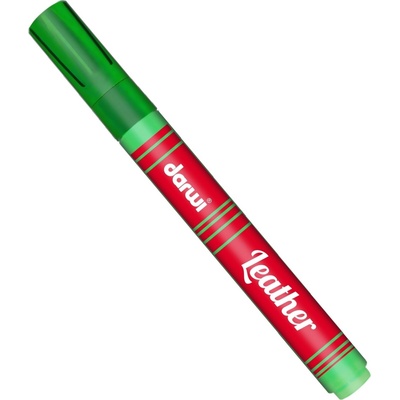 Darwi Paint On Leather Marker Маркер върху кожата Dark Green 6 ml 1 бр (DA0420013626C)
