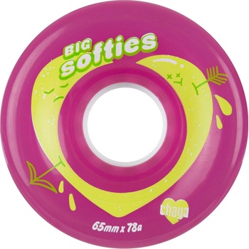 Powerslide Chaya Big Softies Clear 65mm 78A 4 ks
