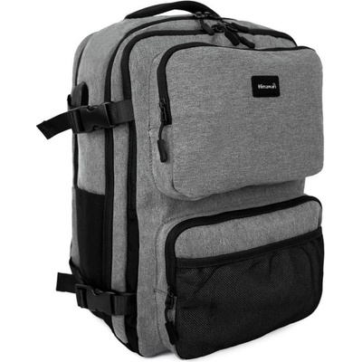 Himawari studentský s USB Nestor Šedý 25 l