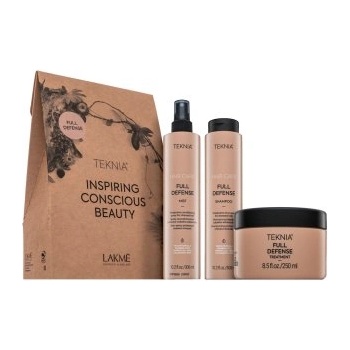 Lakmé Teknia Full Defense Pack комплект За защита и блясък на косата 300 ml + 300 ml + 250 ml
