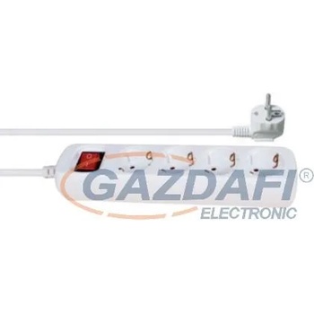 Image 1 of ELMARK HKX-4N 4 Plug 1.5 m Switch (47142)