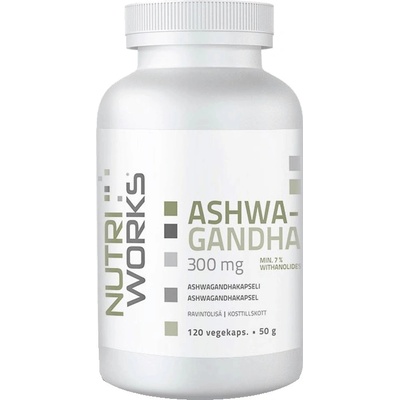 NutriWorks Ashwagandha 120 kapslí