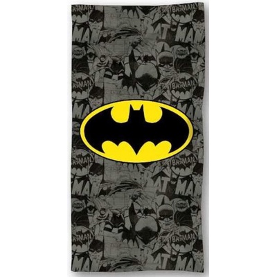 MLC Bavlnená plážová osuška Batman motív Komiks 70 x 90 cm