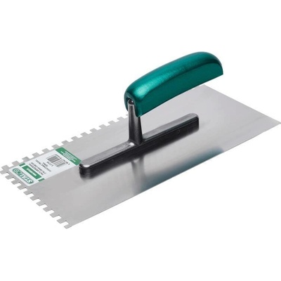 Hladítko nerezové 280 x 130 mm, 6 x 6 zubů STALCO S-37216