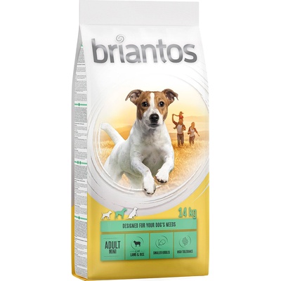 Briantos 2x14кг Adult Mini Briantos - агнешко и ориз
