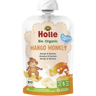 Holle Био пауч Holle - Йогурт с манго, 85 g (9683)