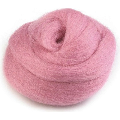 InBIO Vlna na plstění / ovčí rouno česané, 730340/27 20g, růžová