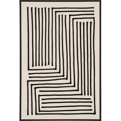 Nordic Living Abstraktní obraz Lirea III. 90 x 60 cm