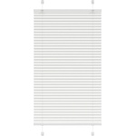 vidaXL Плисирана щора Бяла 70x100 cm Ширина на плата 69, 4 cm (4015477)