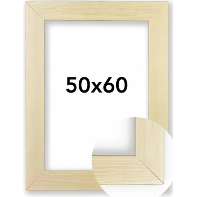 Fotorámeček Lenna Rozměr: 50 x 60 cm, Barva: Bílá, Typ zasklení: Plexi
