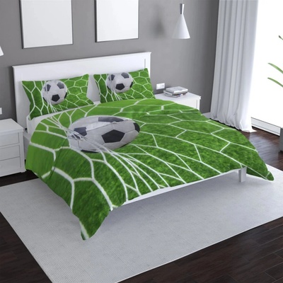 Sablio Obliečky Futbalová lopta v bráne 140x220 70x90