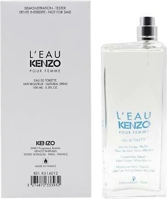 KENZO L'Eau Par Kenzo pour Femme EDT 100 ml Tester (3274872390690)