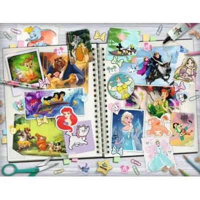 Ravensburger - Puzzle Disney Scrapbook - 2 000 piese