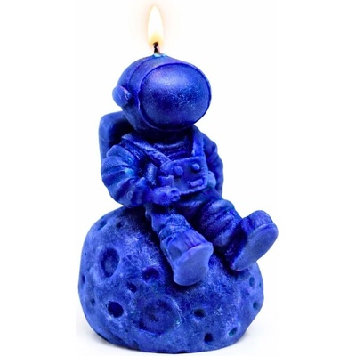Svíčkománie3D Astronaut modrá 50 g