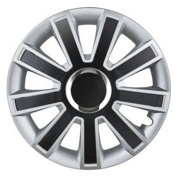 Leoplast Тасове за джанти Flash сребро / черно - 14