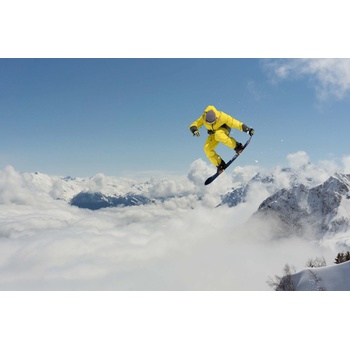 DIMEX ART s. r. o Флизелинов фототапет скокове на сноубордист 375 x 250 см