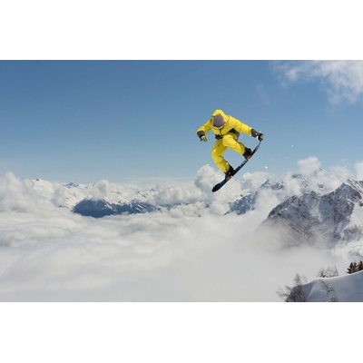 DIMEX ART Флизелинов фототапет скокове на сноубордист 375 x 250 см