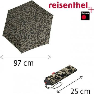 Reisenthel pocket deštník skládací znaky modré
