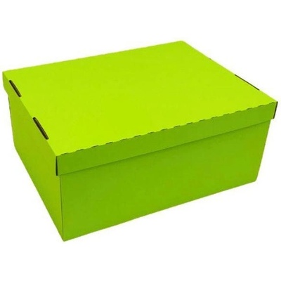Krabička dno + víko 333 x 255 x 146 mm - zelená