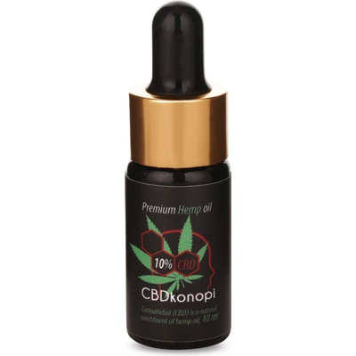 Bailly CBD konopí CBD olej 2% až 30% 10% 10 ml
