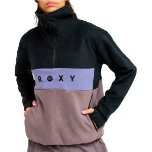Roxy Дамски поларен пуловер Roxy Women's Icedrift Layer Fleece jumper - True Black (105-7379-0214)