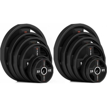 HMS TPC olympijských polyuretanových kotoučů set 2 x 2,5 - 25 kg 50 mm