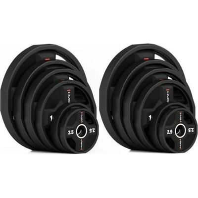 HMS TPC olympijských polyuretanových kotoučů set 2 x 2,5 - 25 kg 50 mm