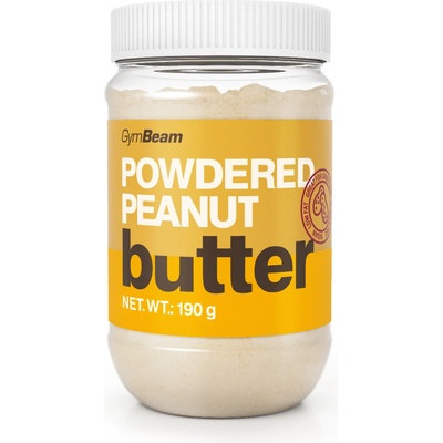 GymBeam Фъстъчено масло на прах 190 g неовкусено