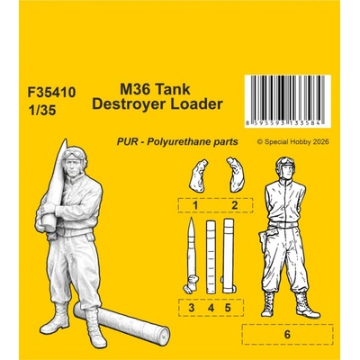 Special Hobby M36 Tank Destroyer Loader 1:35