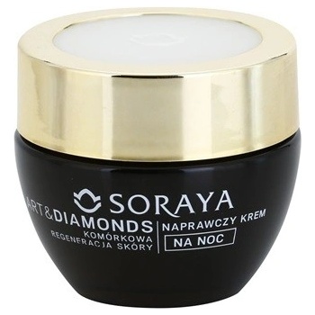 Soraya Art & Diamonds regenerační noční krém pro obnovu pleťových buněk 60+ With Intelligent Blocker Aging 50 ml