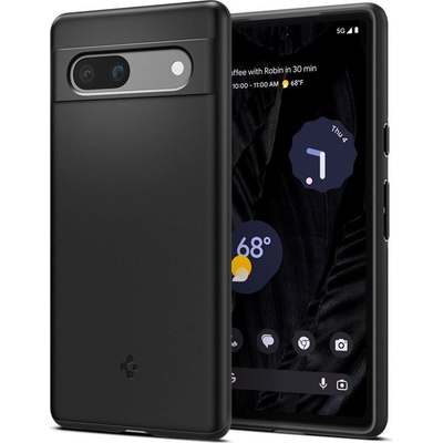 Spigen Калъф Spigen - Thin Fit, Google Pixel 7a, черен (8809896742016)