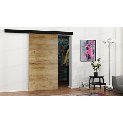 VILEN DOOR Posuvné dveře na stěnu MALIBU Dub Craft 76 x 205 cm – Zbozi.Blesk.cz