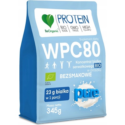 BeOrganic WPC 80 Pure BIO 345 g