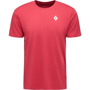 Black Diamond Мъжка тениска Black Diamond BD Backcountry Stamp S/S Tee T-shirt - Mineral Red - размер XL (216-7090-0414)