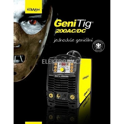 KOWAX GeniTig 200AC/DC, PULZ, PFC, HF AC/DC TIG/MMA - Heureka.cz
