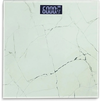 Rosberg Кантар Rosberg R51650G, до 180 кг натоварване, дигитален, LCD дисплей, 4 сензора, точност до 50гр, бял (R51650G)