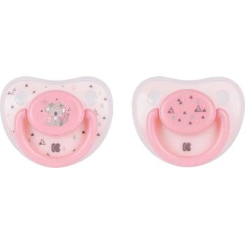 KikkaBoo Силиконови залъгалки KikkaBoo - Savanna, Pink, 6-18 месеца, 2 броя (31303010044)