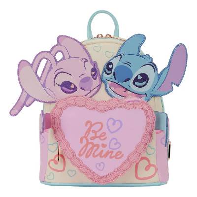 Раница Loungefly Stitch Angel Be Mine backpack - Pink (Multicolor)