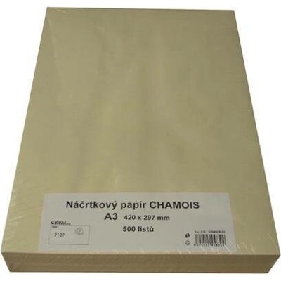Náčrtníkový papír CHAMOIS A3 500 listů