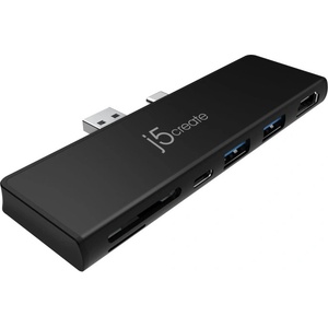 j5create Докинг станция j5create ULTRADRIVEMINIDOCK, 7 портова (HDMI, SD, MicroSD, USB, USB-C) - JCD324 (JCD324)