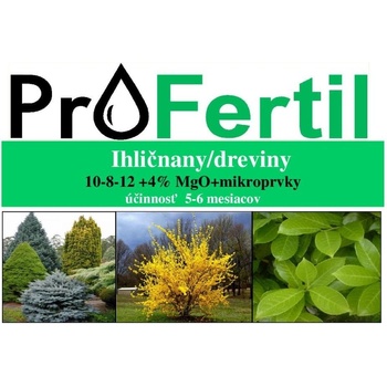 ProRain ProFertil DREVINY 10-8-12, 4MgO, 5-6 mesačné 20kg