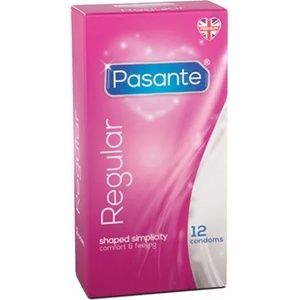 Pasante 12 бр. Класически презервативи Pasante Regular - насипни