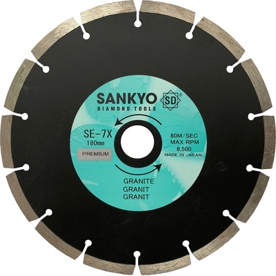 Sankyo diamantový kotúč 180 mm SE-7X