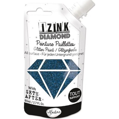 Aladine Izink Диамантен цвят Dark Blue 80 ml 1 бр (80884)