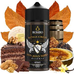 Bombo King's Crest & Bombo Don Juan Supra Reserve 30ml/120ml