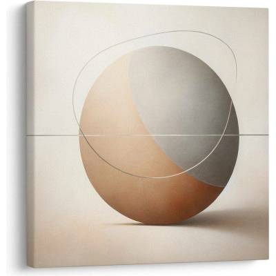 Obraz designová abstrakce kruhu - 50x50