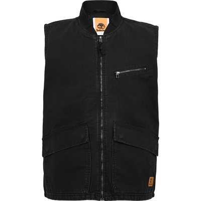 Timberland Елек Timberland Men's Washed Canvas Gilet - Black