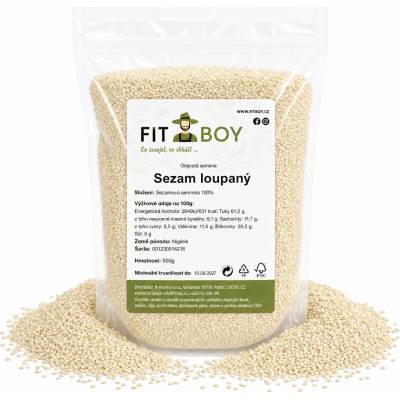FITBOY Sezam loupaný 500 g