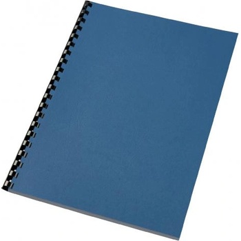 Корица за подвързване, кожа, А4, 100бр. , синя