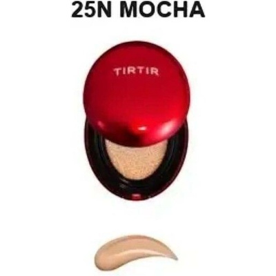 Tirtir Mask Fit Red Cushion Dlouhotrvající tónovací cushion Mini 25N Mocha 4,5 g